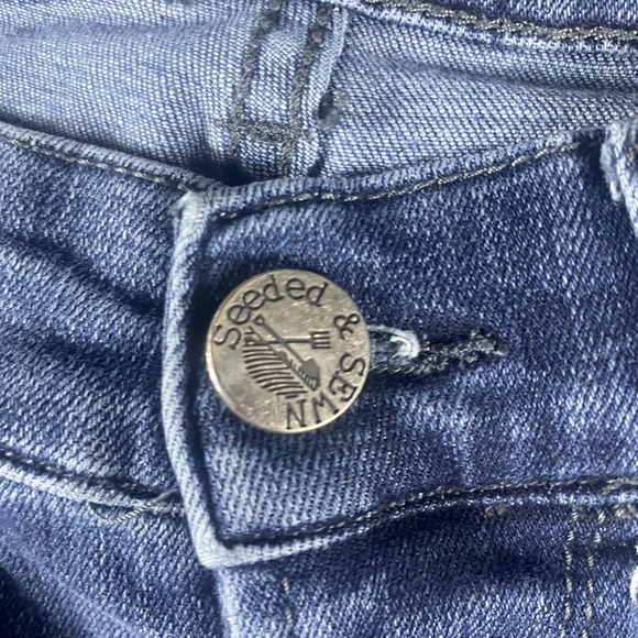 Seeded & Sewn Jordan Reg Straight Jeans Mens 28x31‎ Blue Medium Wash Denim Pants - Picture 5 of 15